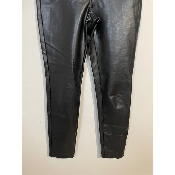 Aritzia Wilfred The Melina Pant Size 2 Black Faux Leather Modern Contemporary - Picture 4 of 9